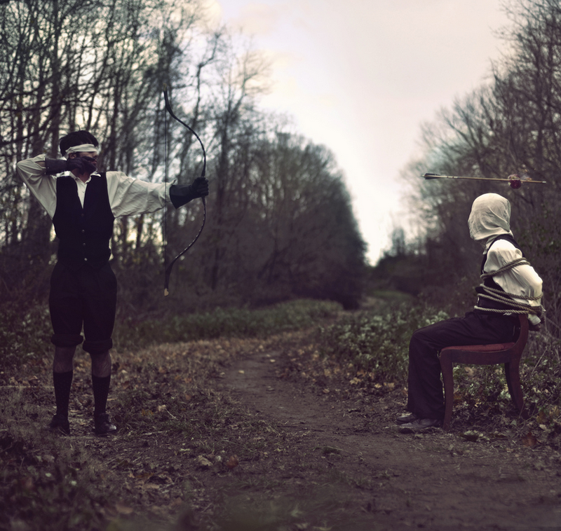 Illustration for article titled A victim of sleep-paralysis recreates his visions in photographs